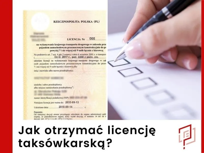 Jak uzyskać licencję taxi krok po kroku
